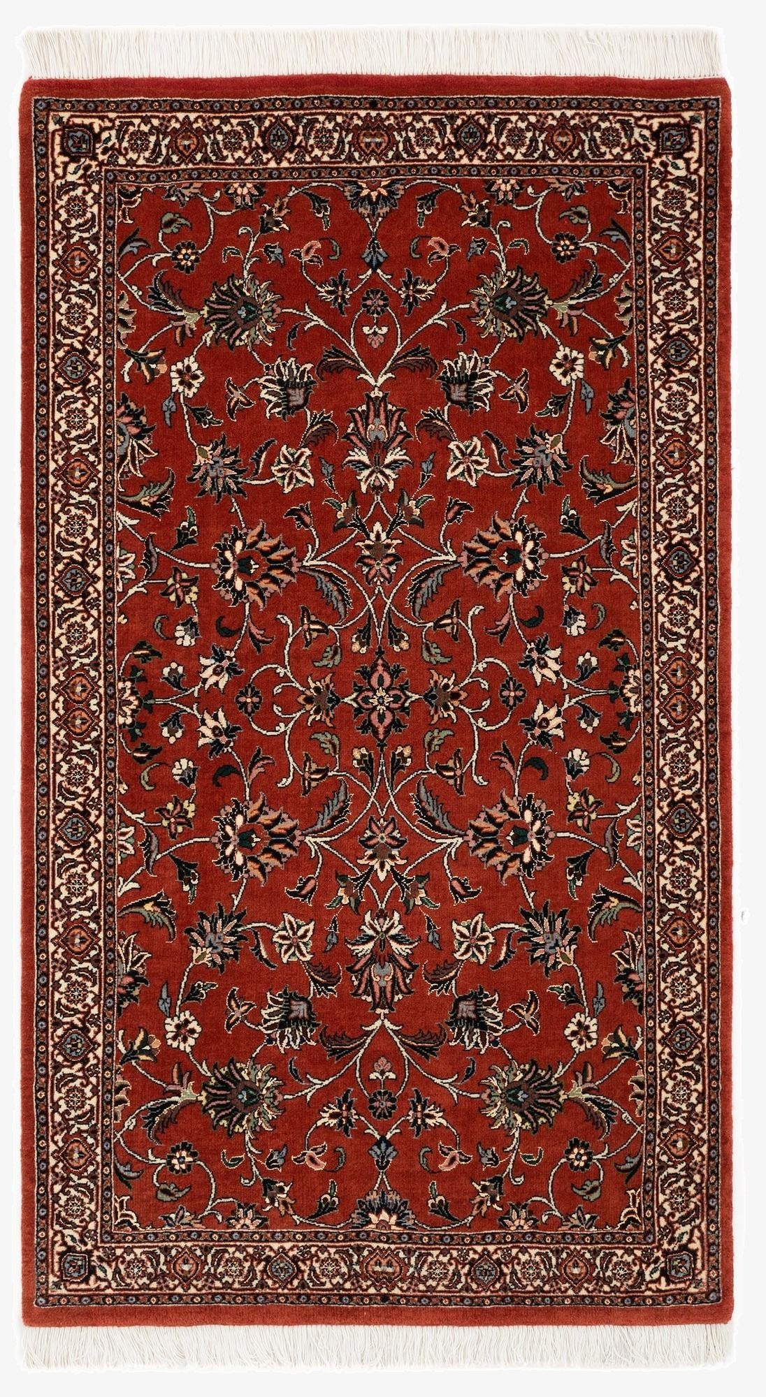  3' x 5' 3 Bidjar With Silk Rug