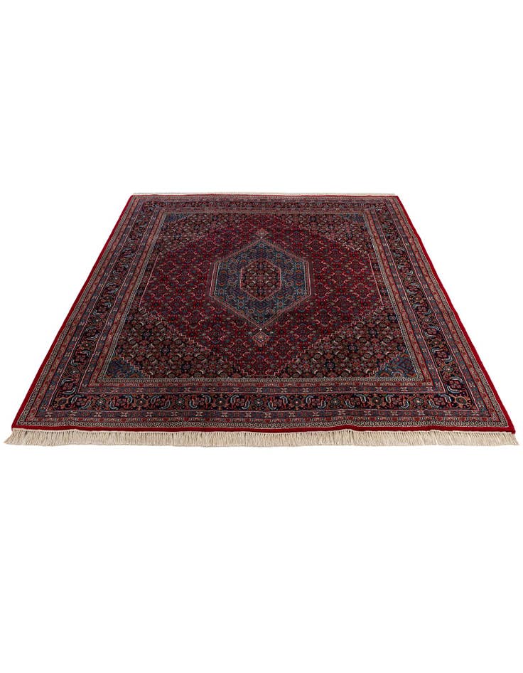 Detail image of  8' 1 x 9' 9  Hand Knotted Birjand Oriental Wool Rug