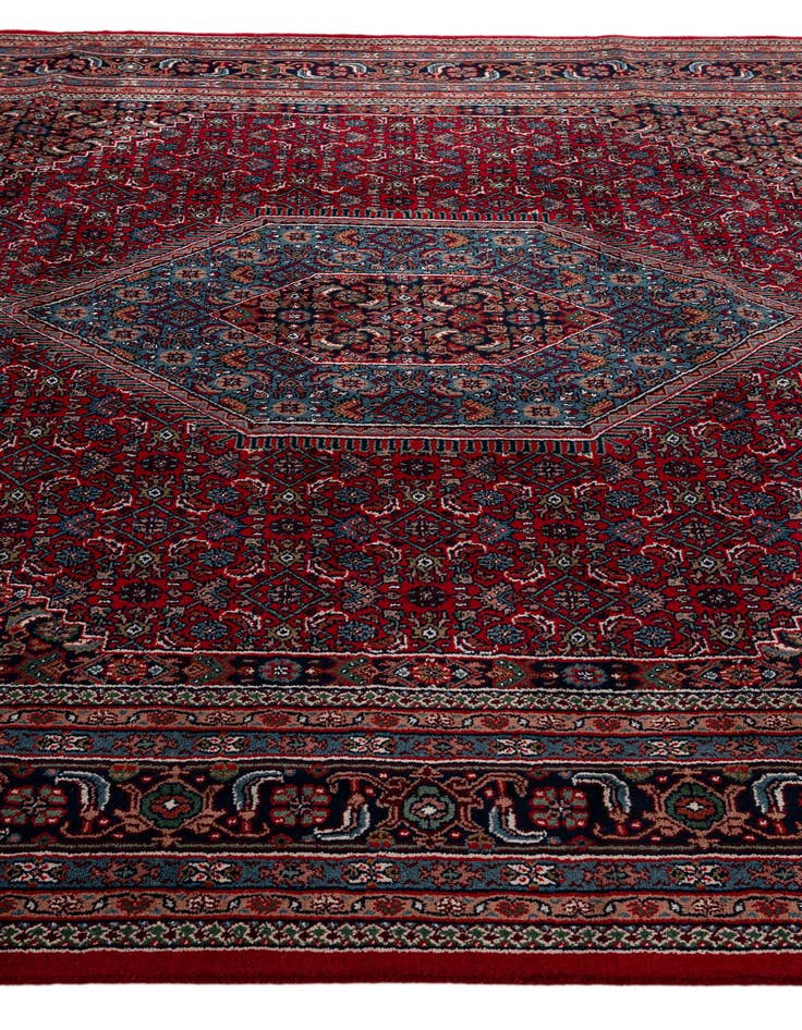 Detail image of  8' 1 x 9' 9  Hand Knotted Birjand Oriental Wool Rug