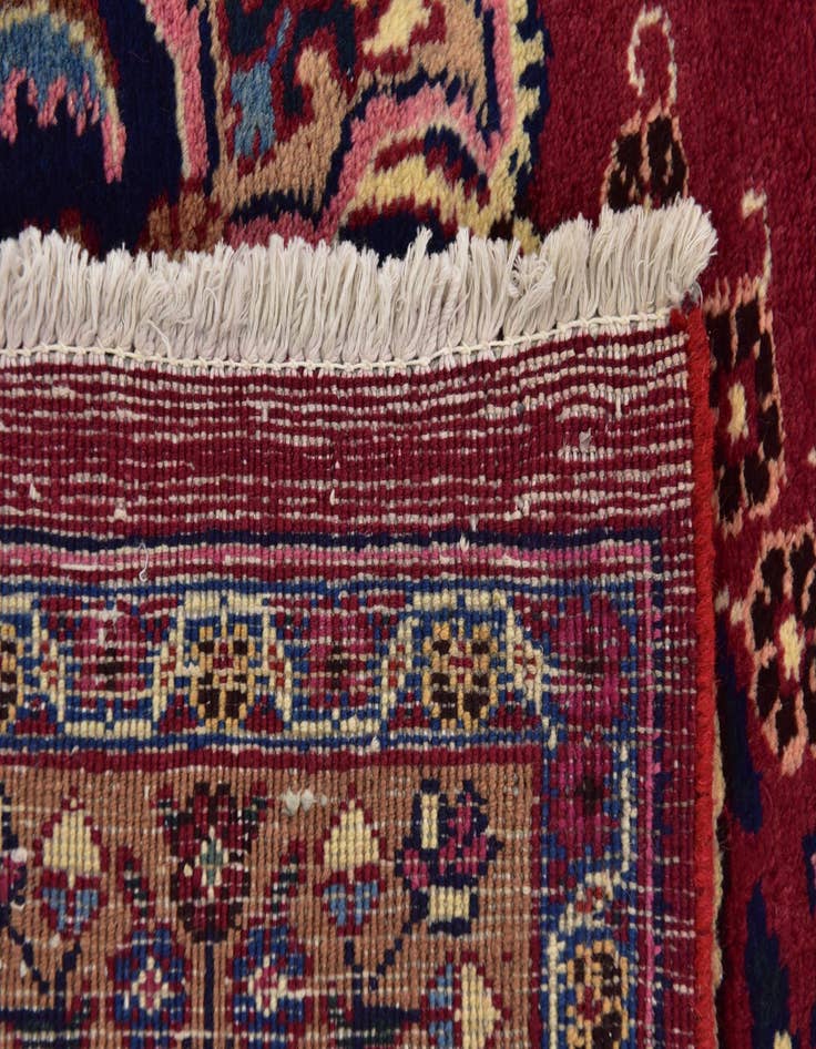 Detail image of  9' 9 x 13'  Hand Knotted Birjand Persian Wool Rug