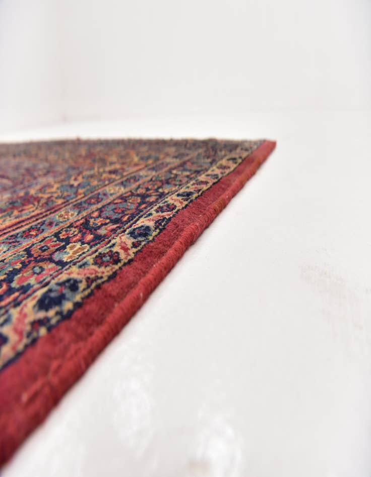 Detail image of  8' 4 x 11' 3  Hand Knotted Birjand Persian Wool Rug