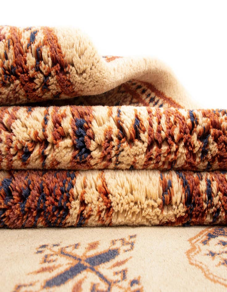 Detail image of  8' 7 x 10' 3 Bokhara Wool Rug