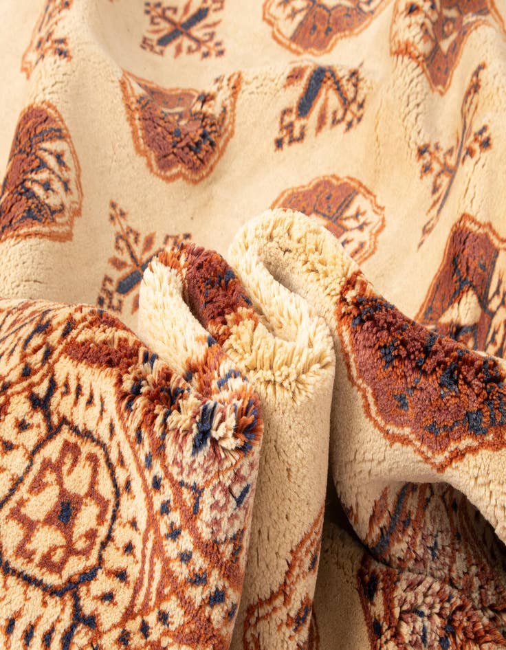 Detail image of  8' 7 x 10' 3 Bokhara Wool Rug