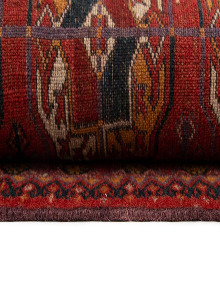 Detail image of  3' 11 x 5' 9  Hand Knotted Bokhara Wool Rug
