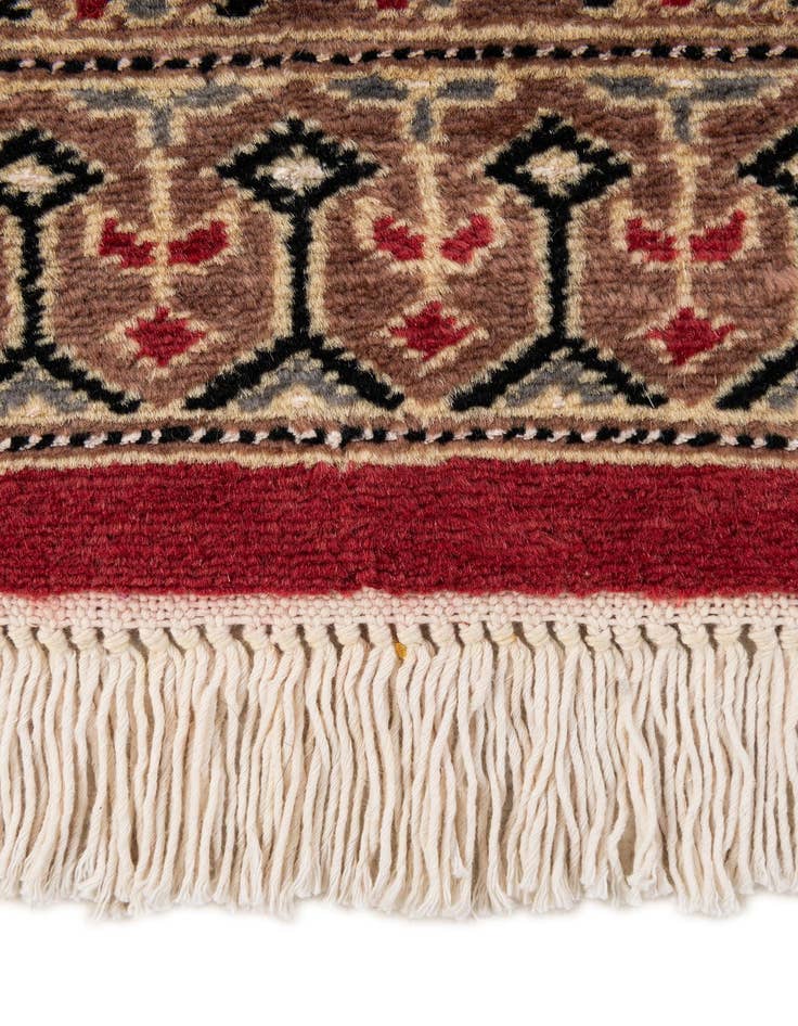 Detail image of  4' 3 x 6' 2  Hand Knotted Bokhara Oriental Rug