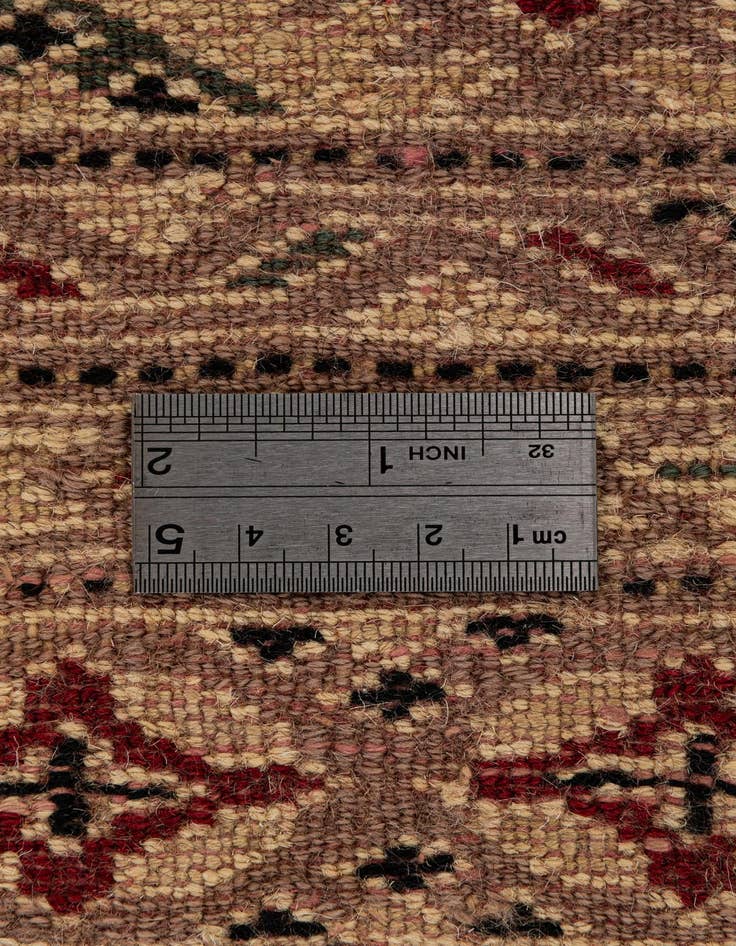 Detail image of  4' 3 x 6' 3  Hand Knotted Bokhara Oriental Rug