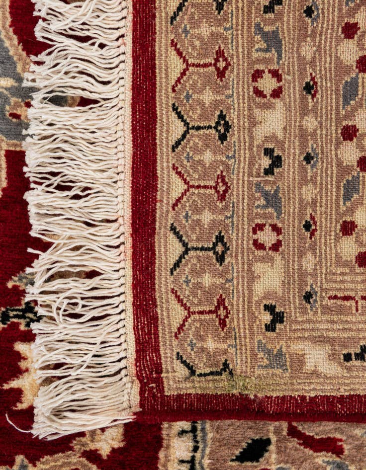 Detail image of  4' 2 x 6' 6  Hand Knotted Bokhara Oriental Rug