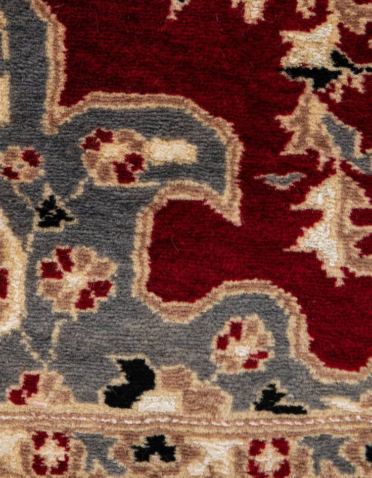 Detail image of  4' 2 x 6' 6  Hand Knotted Bokhara Oriental Rug