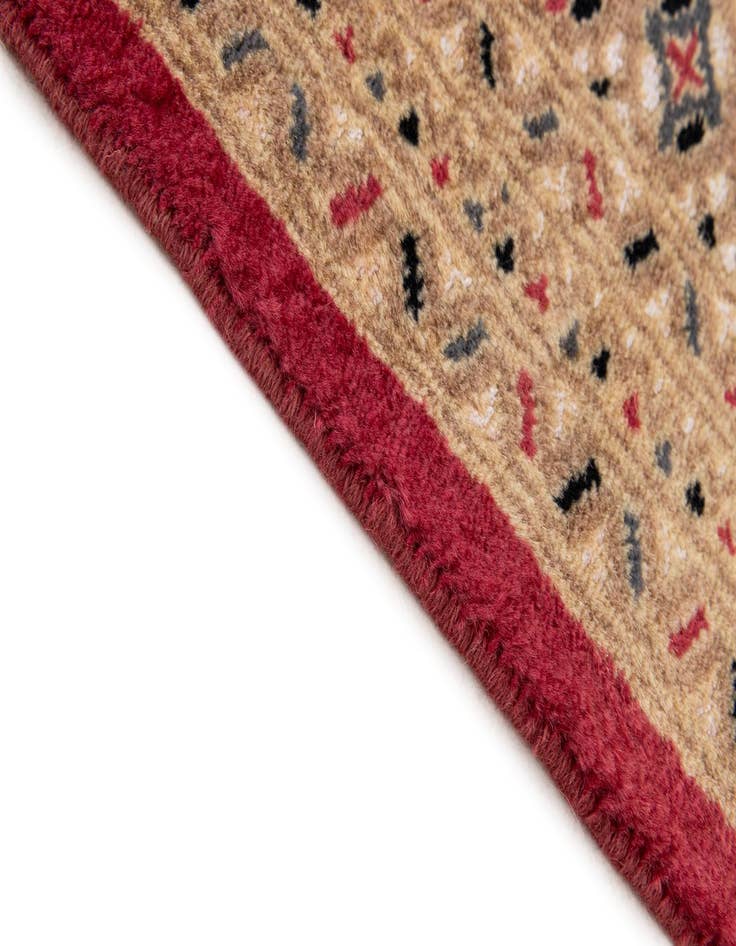 Detail image of  4' 4 x 6' 1  Hand Knotted Bokhara Oriental Wool Rug