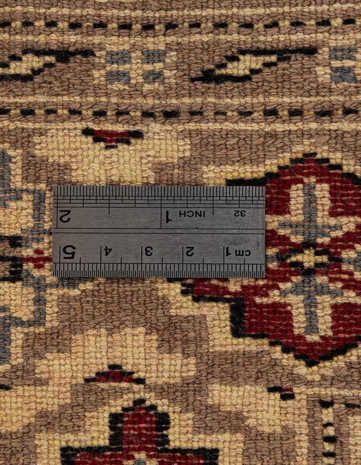 Detail image of  4' 4 x 6' 1  Hand Knotted Bokhara Oriental Rug