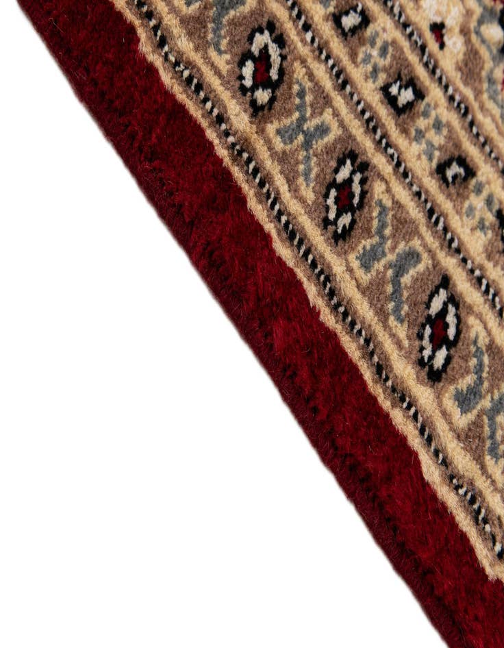 Detail image of  4' 4 x 6' 1  Hand Knotted Bokhara Oriental Rug