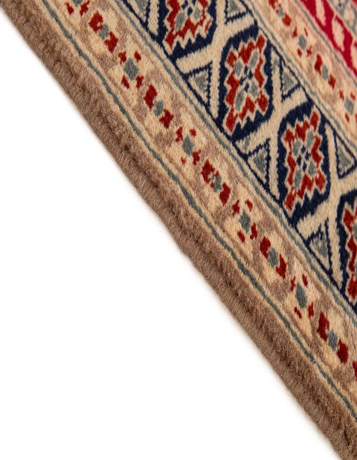 Detail image of  2' 8 x 3' 11  Hand Knotted Bokhara Oriental Wool Rug