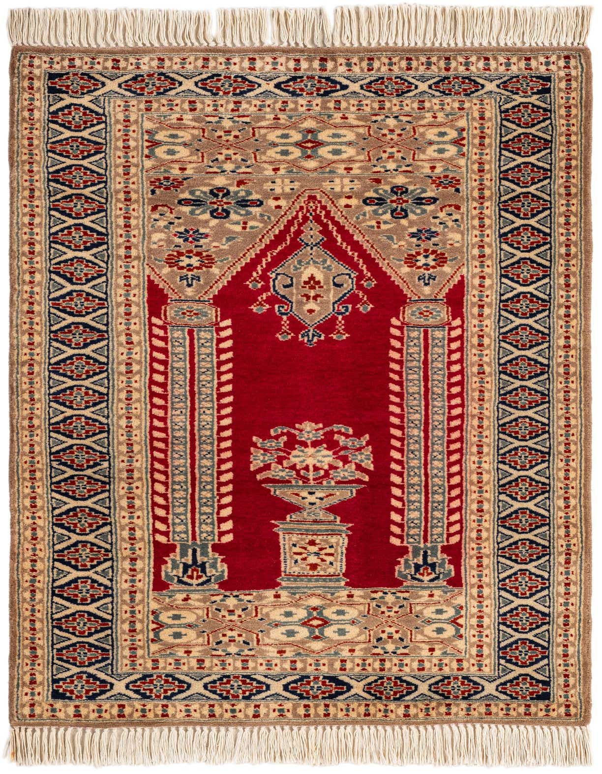 Primary image  2' 8 x 3' 11  Hand Knotted Bokhara Oriental Wool Rug