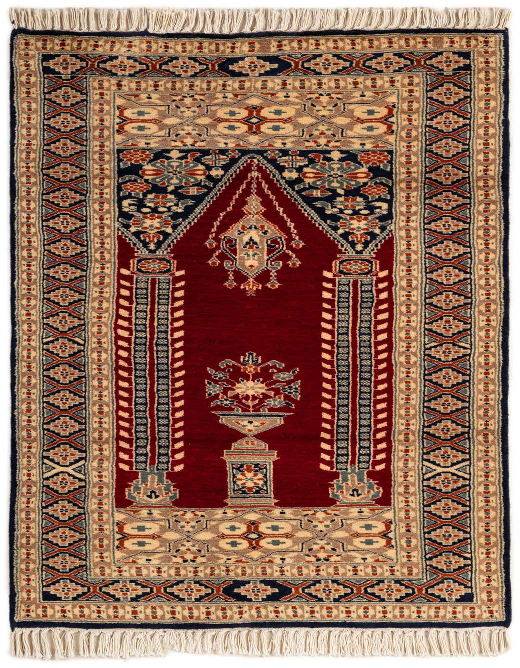 Primary image  2' 7 x 4' 8  Hand Knotted Bokhara Oriental Wool Rug