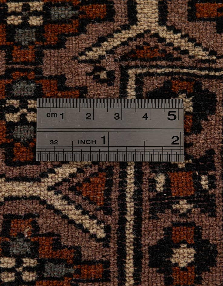 Detail image of  2' 7 x 4' 6  Hand Knotted Bokhara Oriental Wool Rug