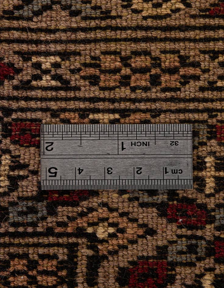Detail image of  8' 2 x 11'  Hand Knotted Bokhara Wool Rug