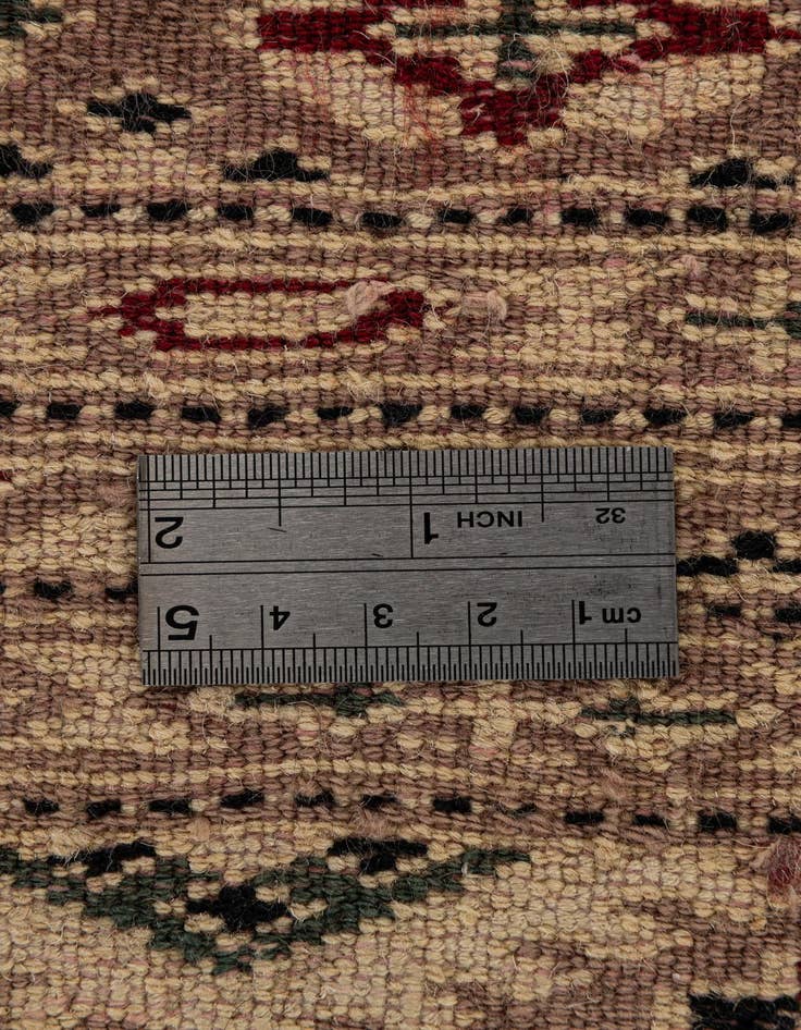 Detail image of  4' 4 x 6' 2  Hand Knotted Bokhara Rug