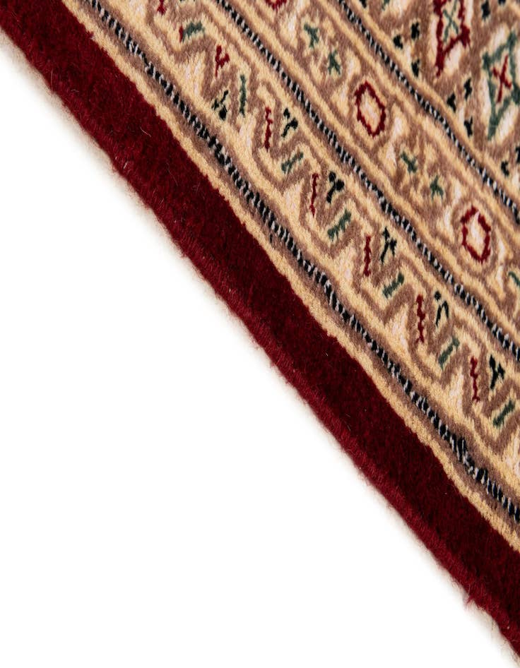 Detail image of  4' 4 x 6' 2  Hand Knotted Bokhara Rug