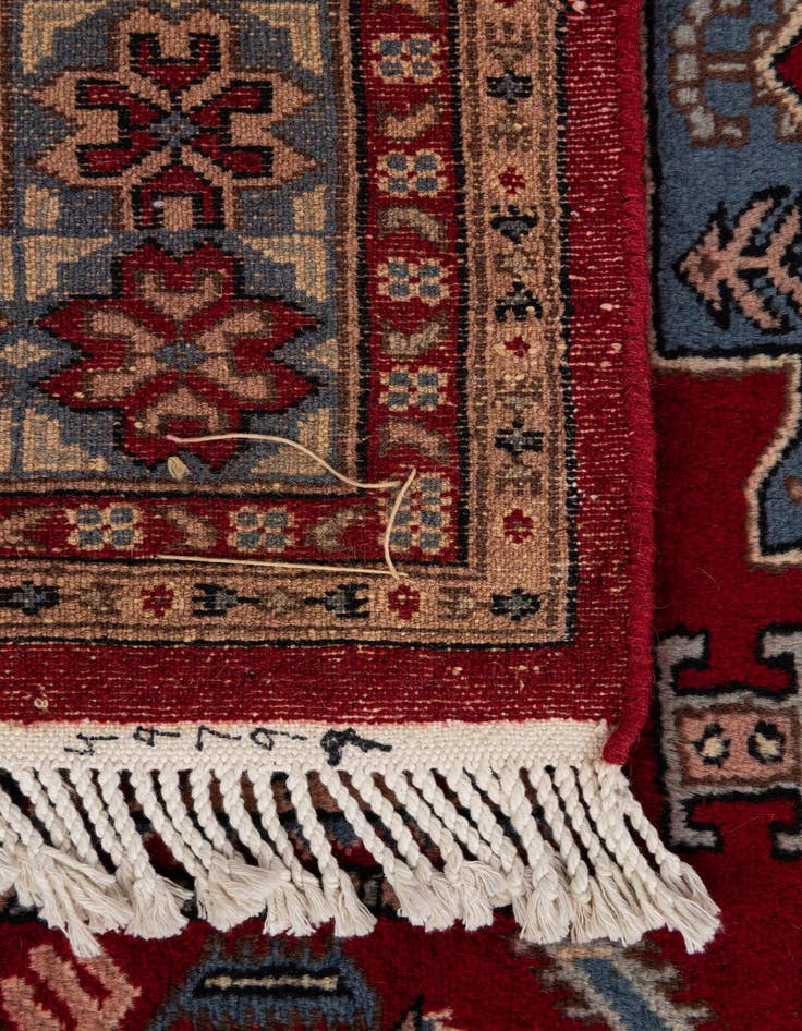 Detail image of  4' 3 x 6'  Hand Knotted Bokhara Oriental Wool Rug
