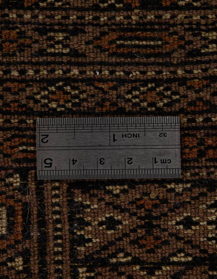 Detail image of  4' x 6'  Hand Knotted Bokhara Oriental Wool Rug