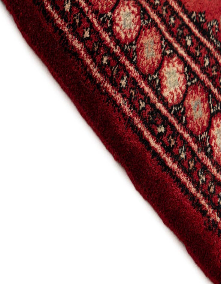 Detail image of  2' 2 x 3' 1  Hand Knotted Bokhara Oriental Wool Rug