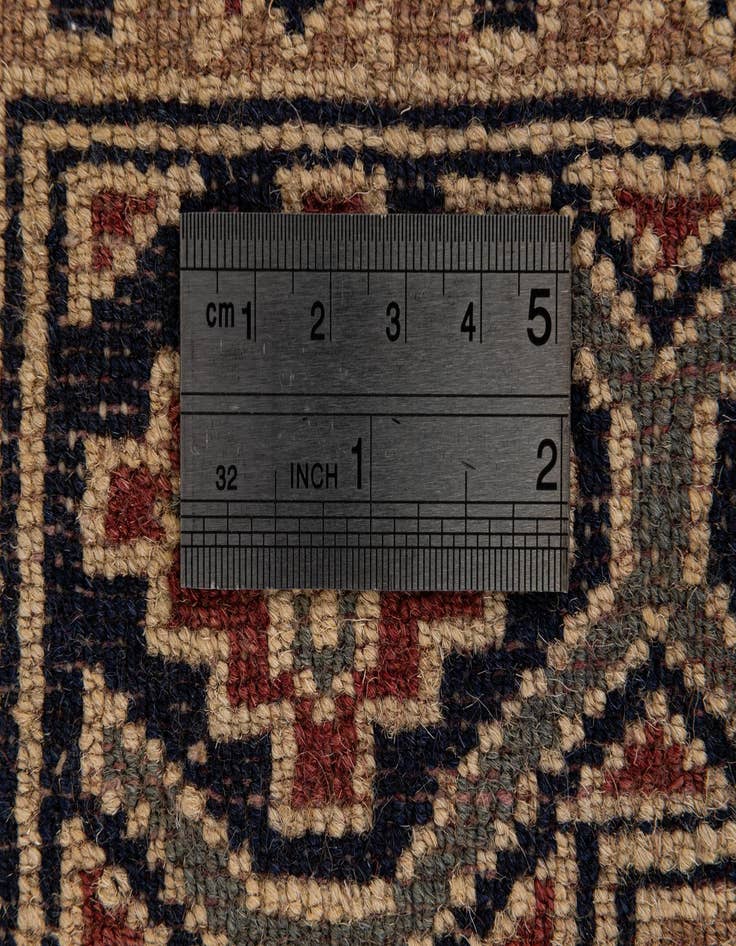 Detail image of  2' 8 x 4' 4  Hand Knotted Bokhara Oriental Wool Rug