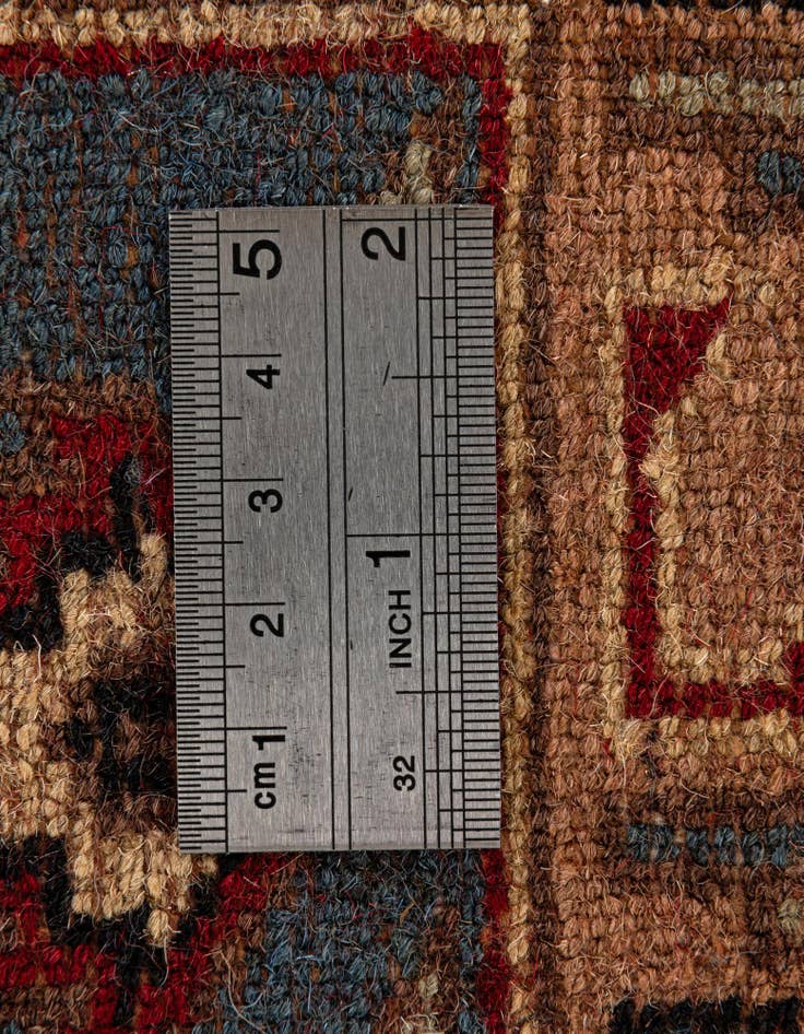Detail image of  4' 1 x 6' 6  Hand Knotted Bokhara Oriental Wool Rug
