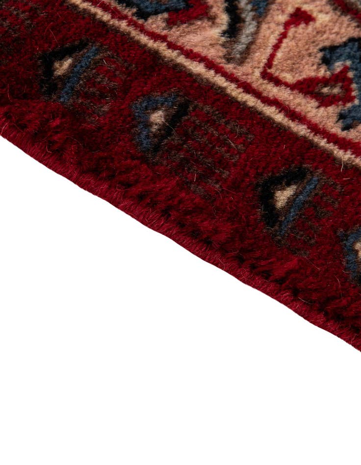 Detail image of  4' 1 x 6' 6  Hand Knotted Bokhara Oriental Wool Rug