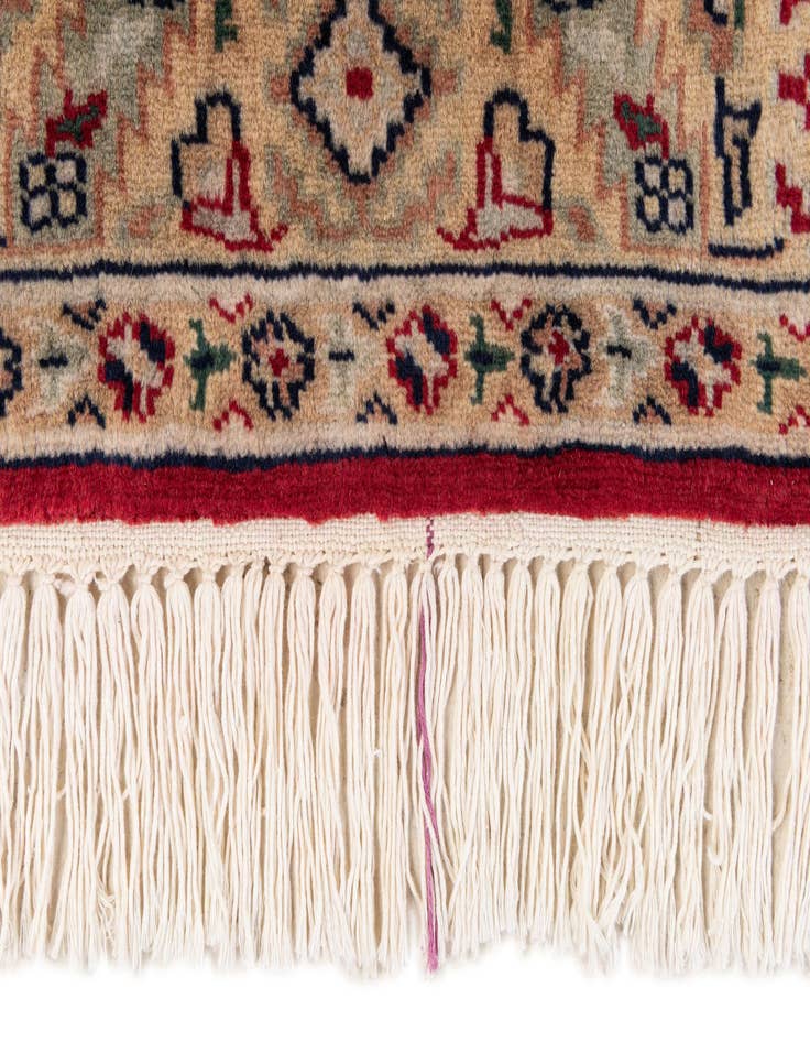 Detail image of  3' 5 x 4' 9  Hand Knotted Bokhara Wool Rug