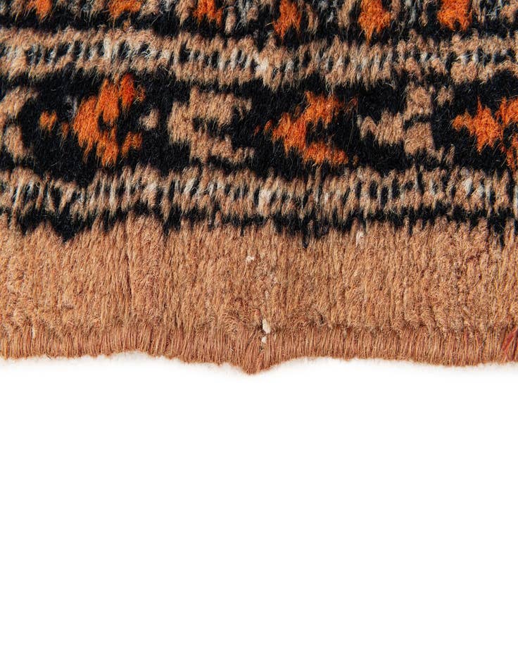 Detail image of  4' 1 x 6' 1  Hand Knotted Bokhara Wool Rug