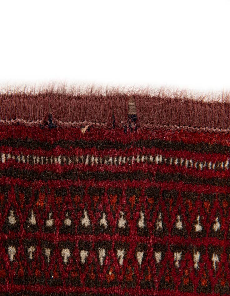 Detail image of  2' 8 x 3' 7  Hand Knotted Bokhara Oriental Wool Rug