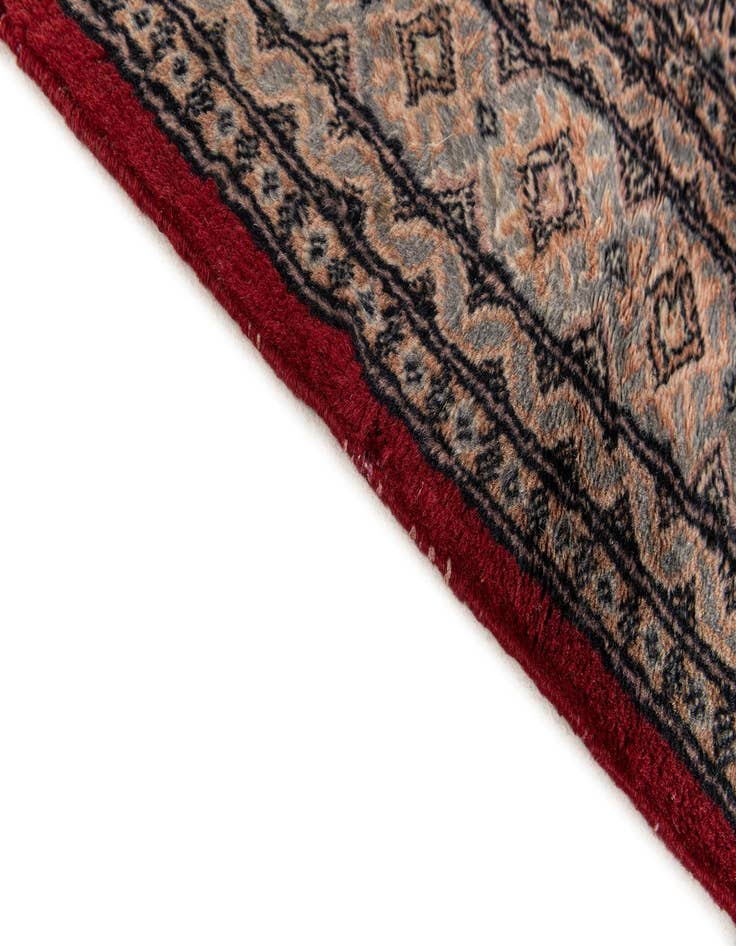 Detail image of  4' 3 x 6'  Hand Knotted Bokhara Oriental Wool Rug