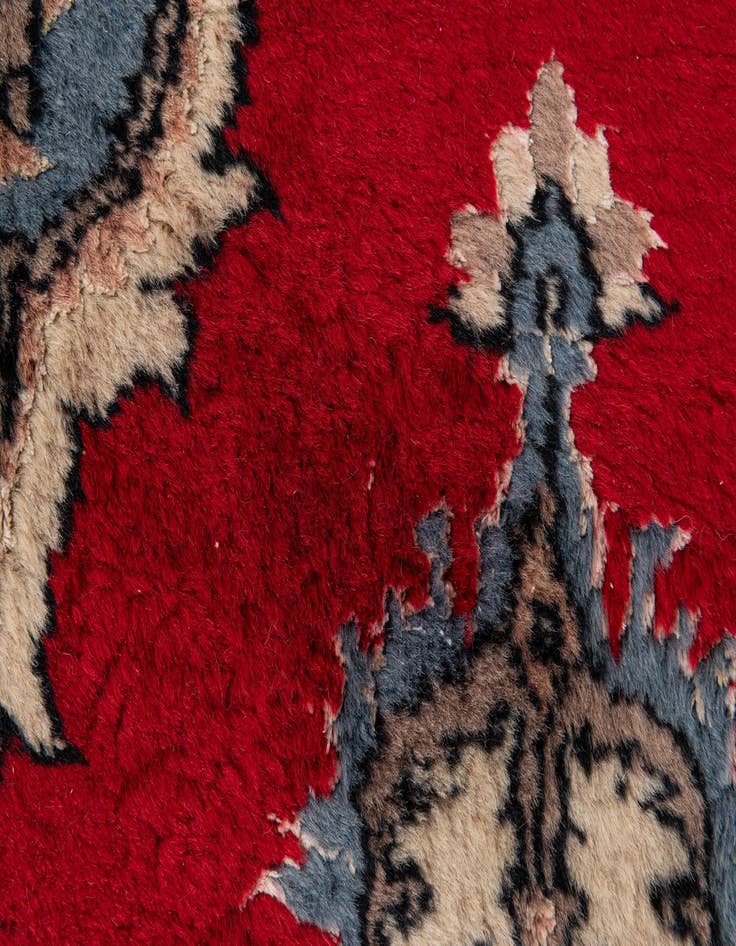 Detail image of  4' 2 x 6' 1  Hand Knotted Bokhara Oriental Rug