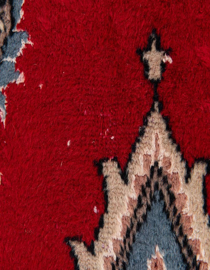 Detail image of  4' 2 x 6' 1  Hand Knotted Bokhara Oriental Rug