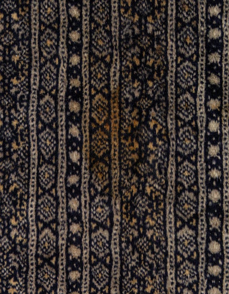 Detail image of  7' 1 x 9' 10  Hand Knotted Bokhara Oriental Wool Rug