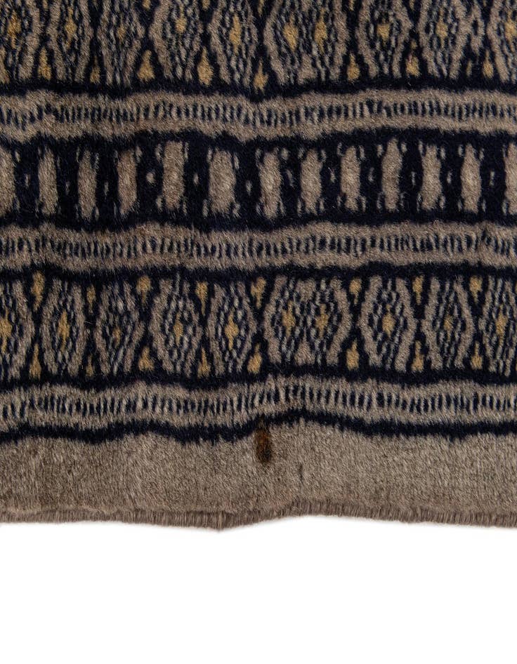 Detail image of  7' 1 x 9' 10  Hand Knotted Bokhara Oriental Wool Rug