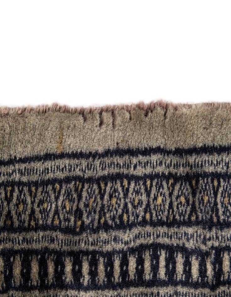 Detail image of  7' 1 x 9' 10  Hand Knotted Bokhara Oriental Wool Rug