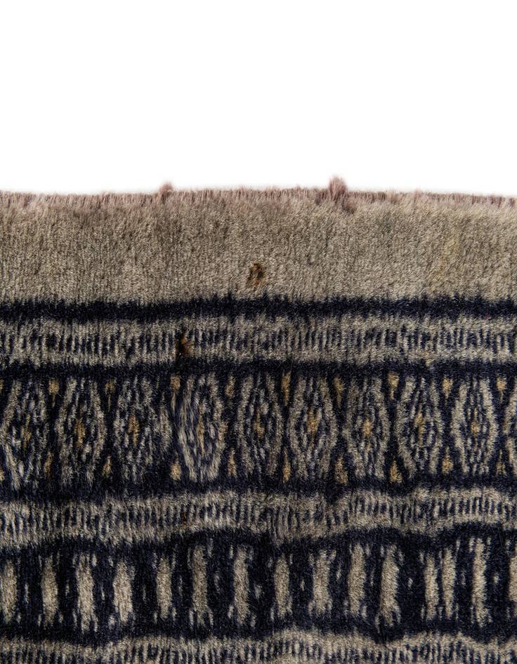 Detail image of  7' 1 x 9' 10  Hand Knotted Bokhara Oriental Wool Rug