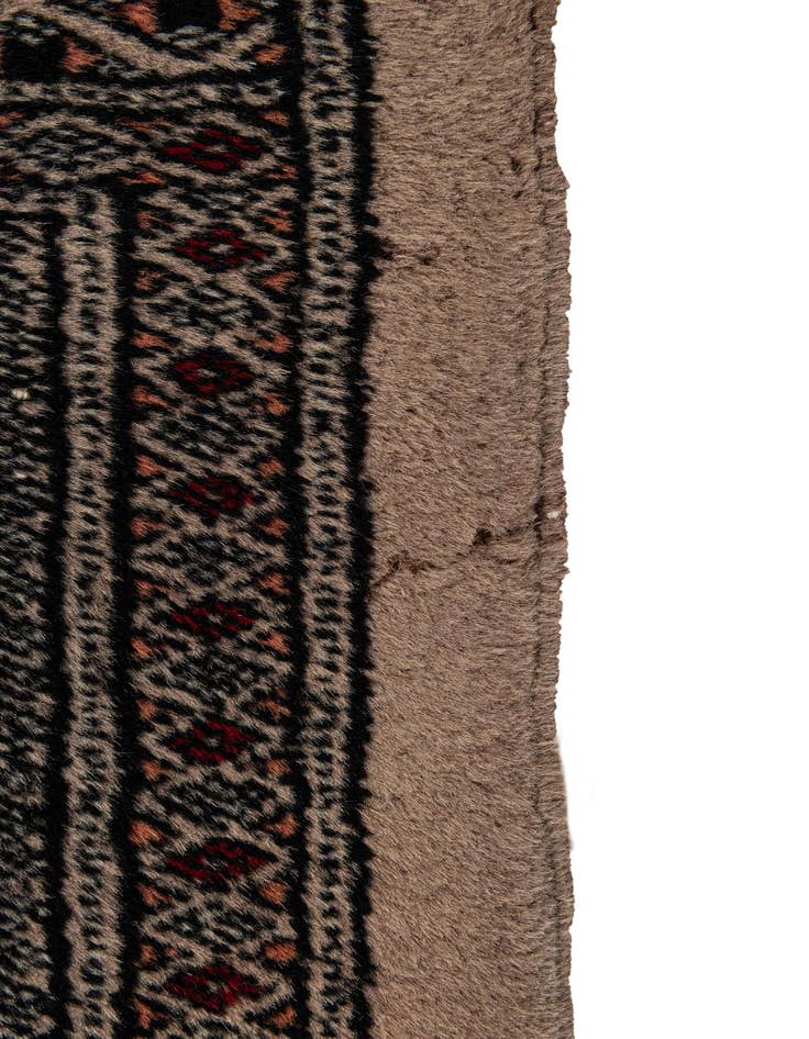 Detail image of  7' 1 x 10' 8  Hand Knotted Bokhara Oriental Wool Rug