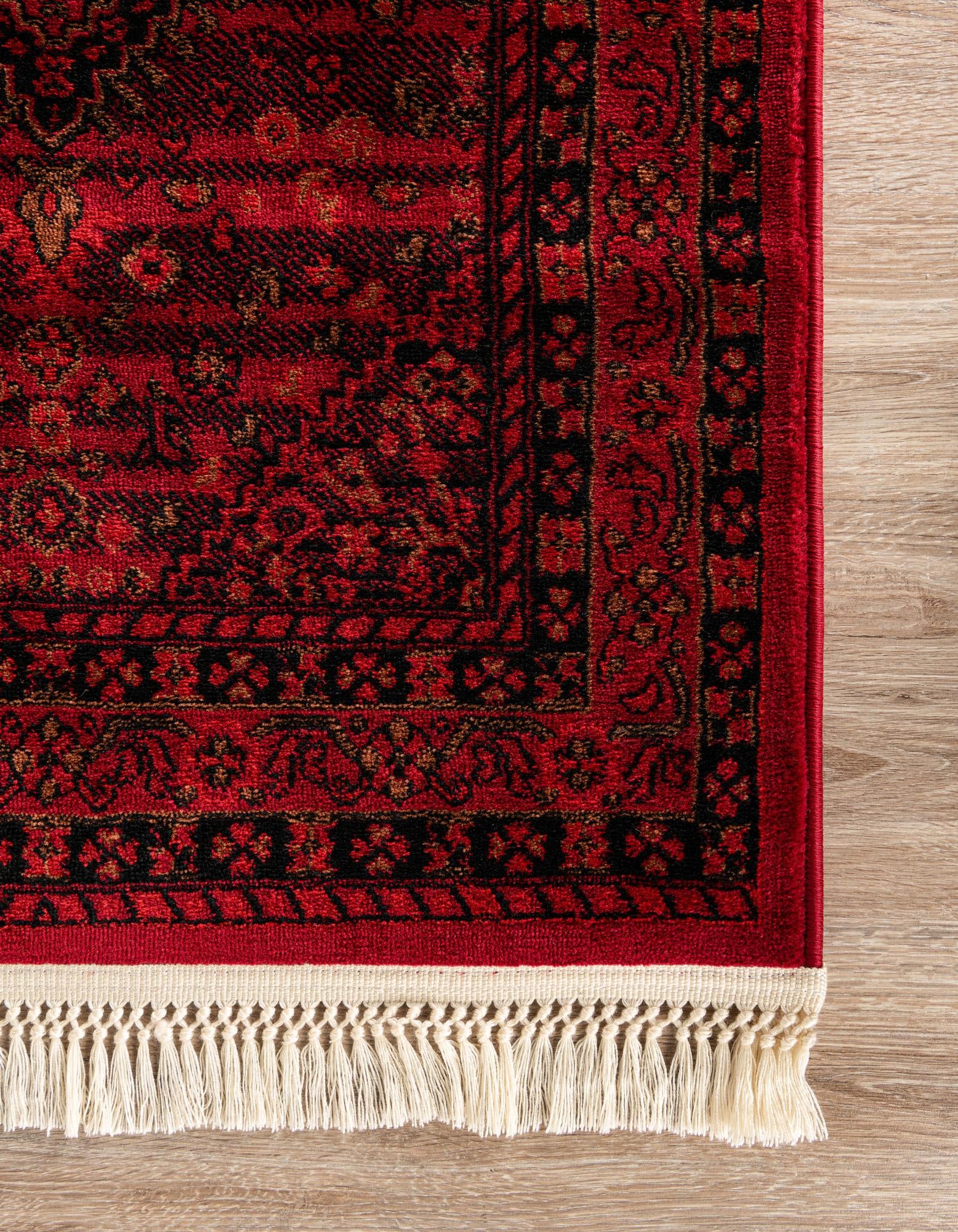 ラグ・カーペット Bukhara rugs Red 9' x 12' Bokhara Rug | Rugs.com