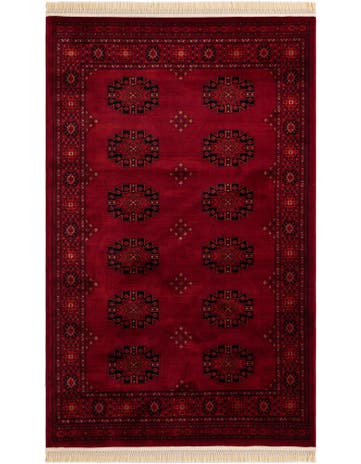 Red 5' 3 x 8' Bokhara Rug | Rugs.com