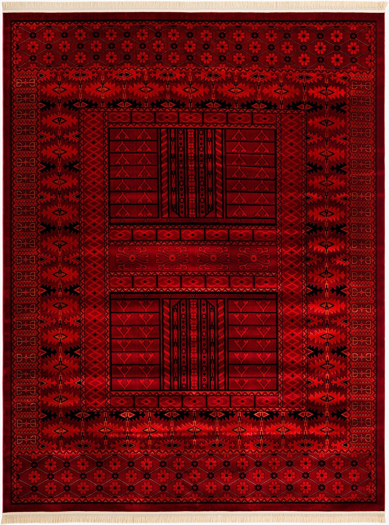  10' x 13' 1 Bokhara Rug