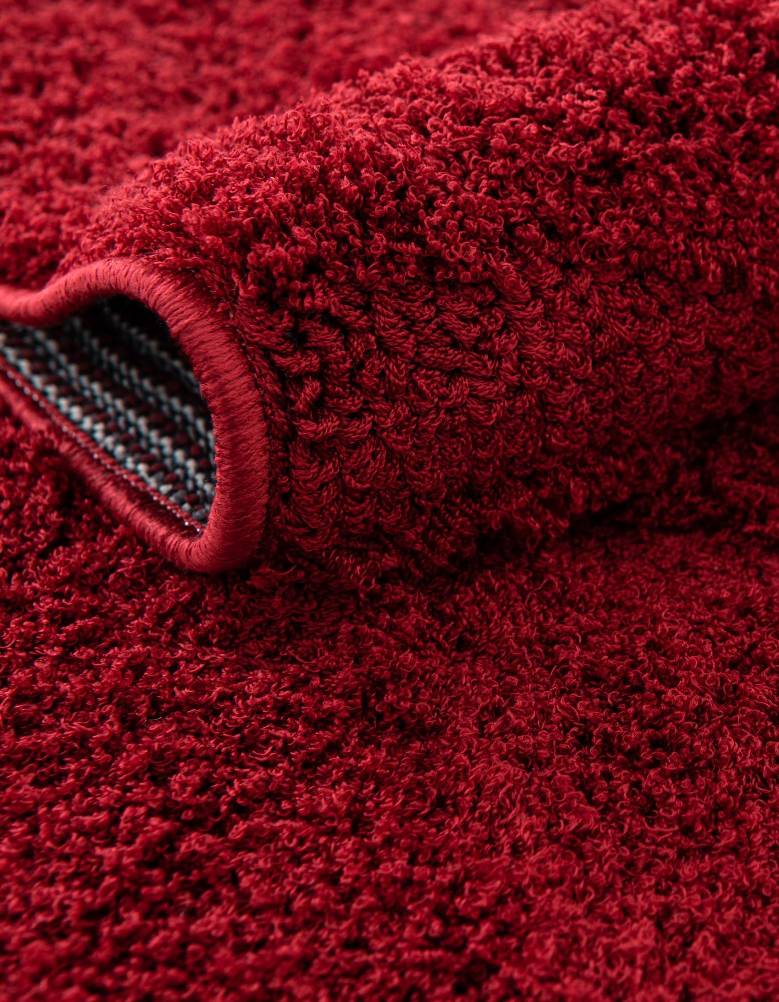 Red 5' x 8' Botanical Shag Rug | Rugs.com