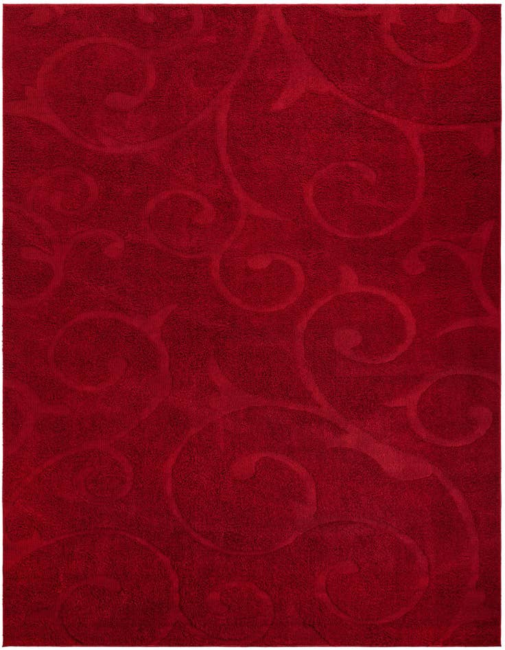 Detail image of  10' x 13' Botanical Shag Rug