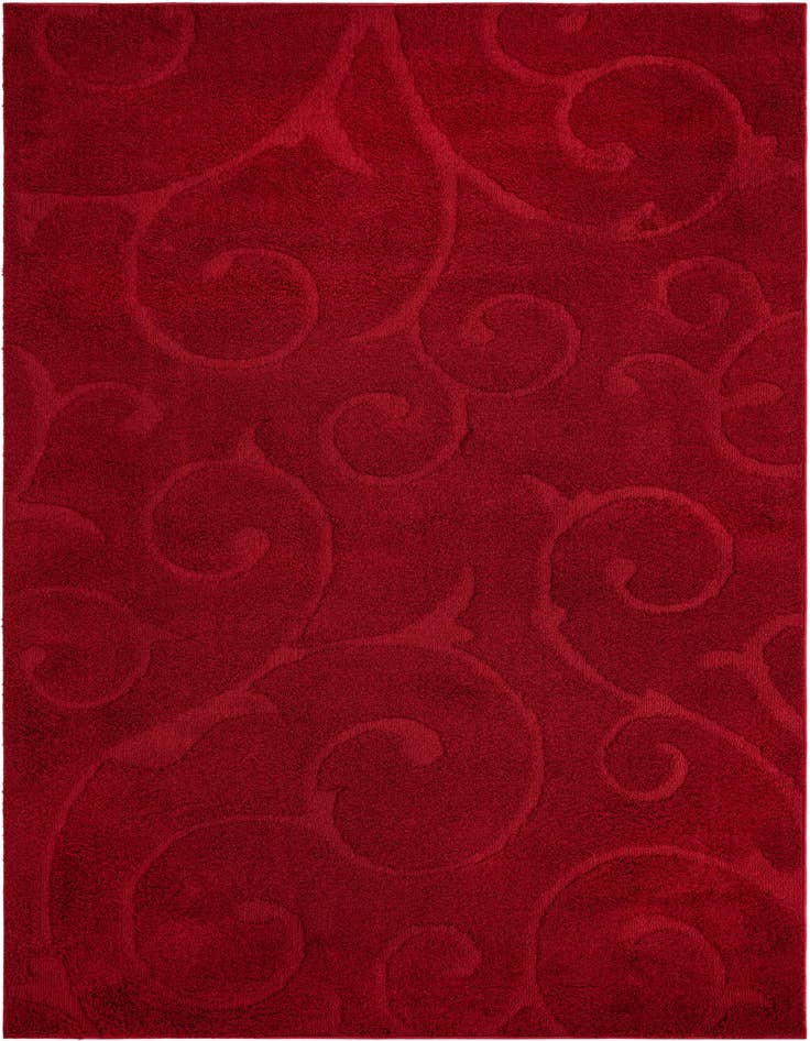 Detail image of  6' x 9' Botanical Shag Rug