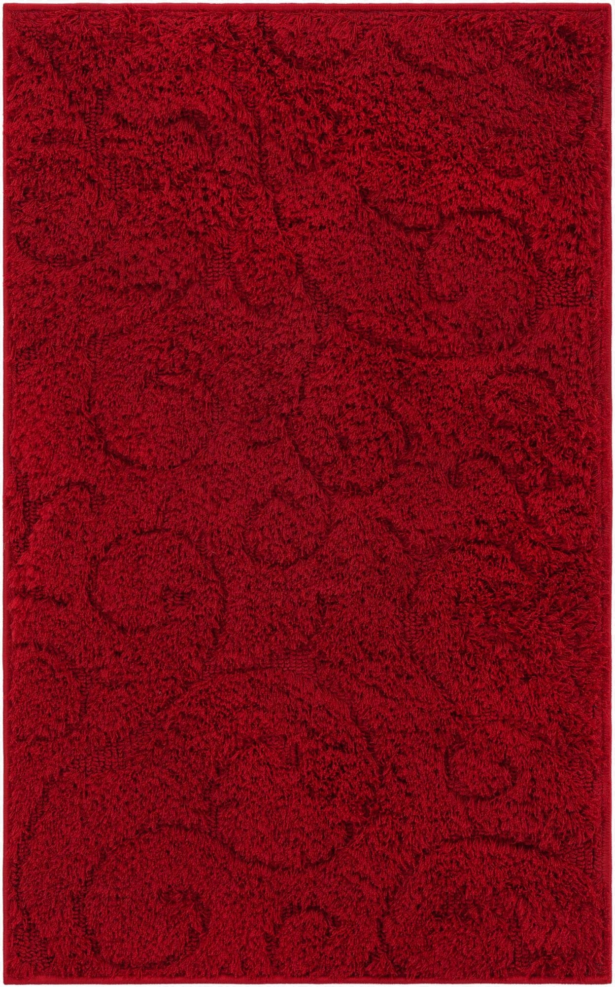  2' x 3' Botanical Shag Rug