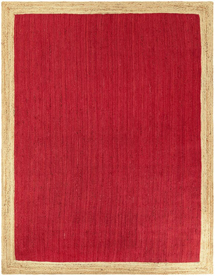 Detail image of  9' x 12'  Hand Braided Jute Rug