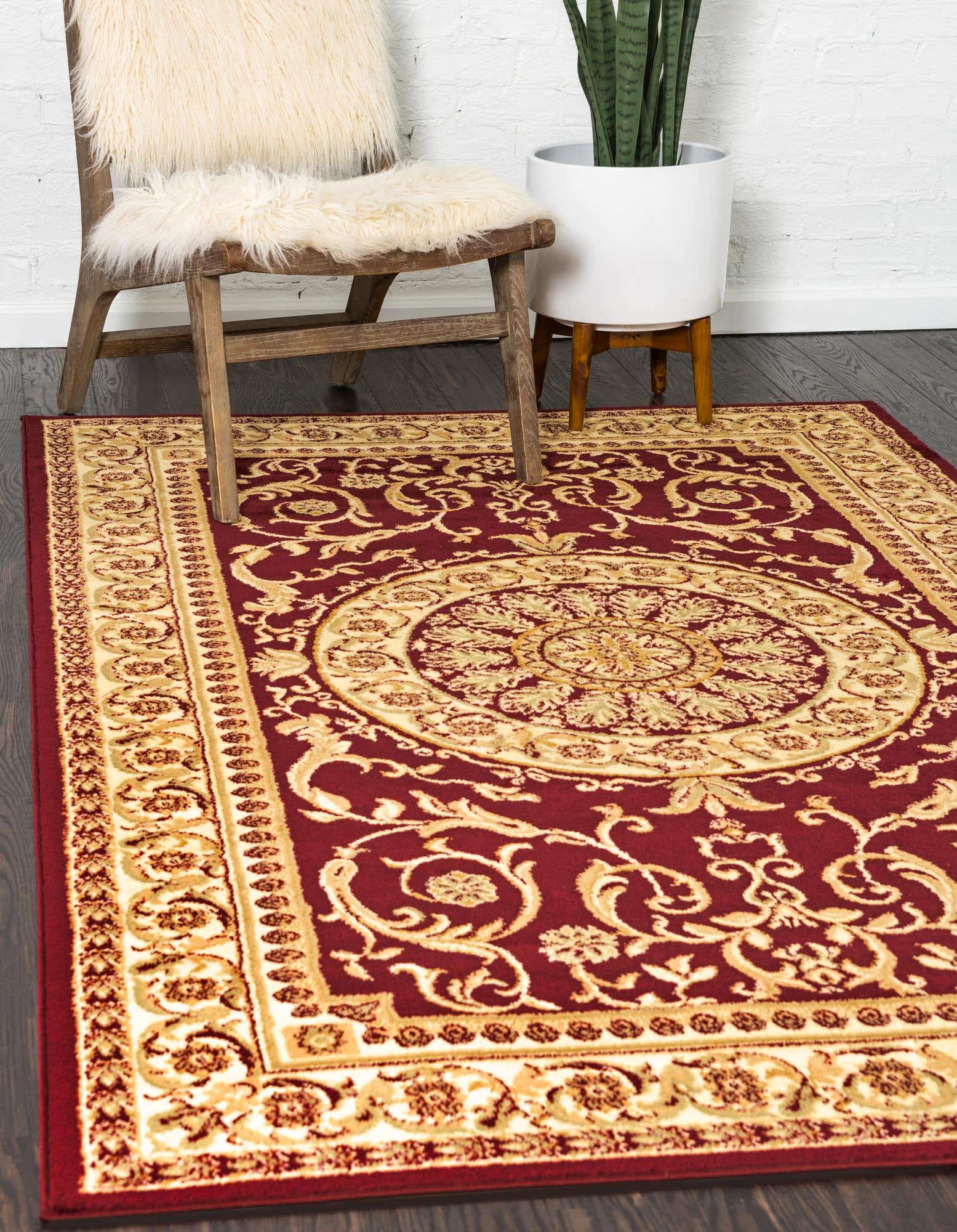 Red 7' 10 x 11' Chateau Rug | Rugs.com