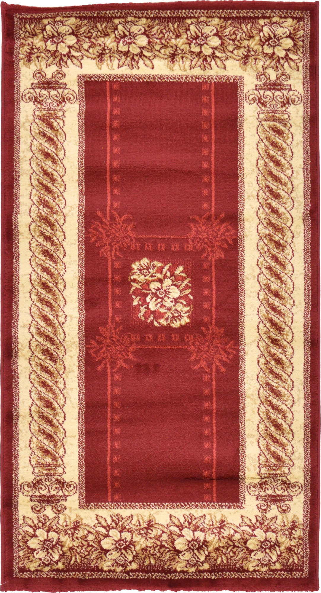 Red 2' 7 x 5' Chateau Rug | Rugs.com