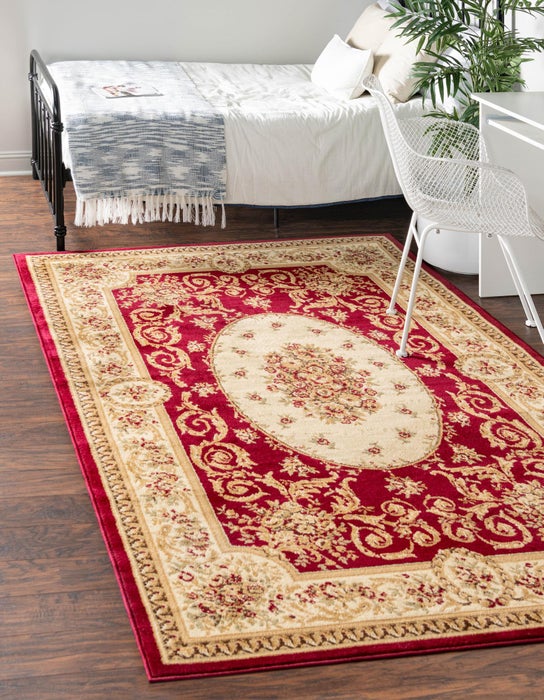Red 7' x 10' Chateau Rug | Rugs.com
